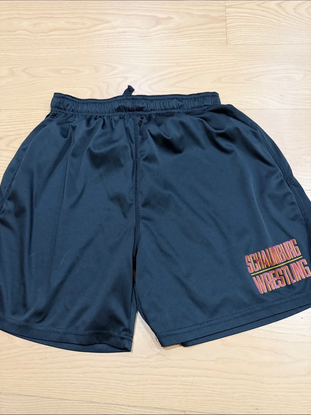 Men's Black Athletic Training Shorts
